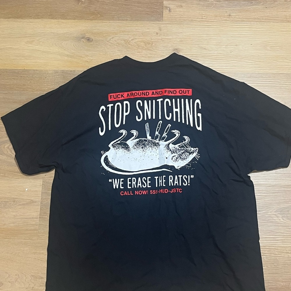 Fashion Nova Black Graphic Tee